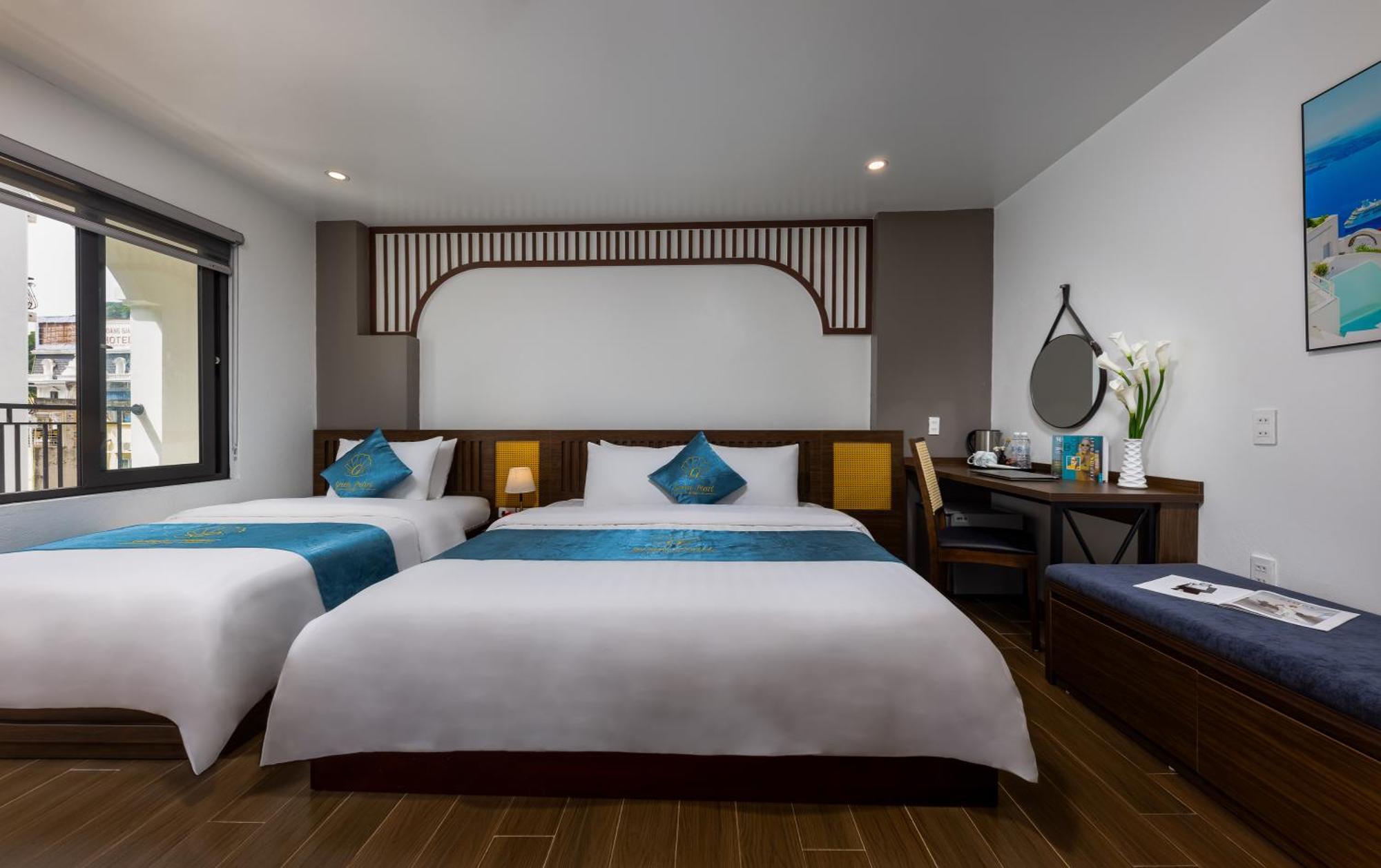 Cat Ba Green Pearl Hotel Dong Khe Sau ภายนอก รูปภาพ